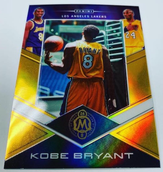 2020 Panini Kobe Bryant Career Highlights Checklist, Mosaic Set