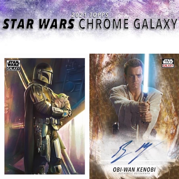 2021 Topps Chrome Star Wars Galaxy Checklist, Boxes, Reviews