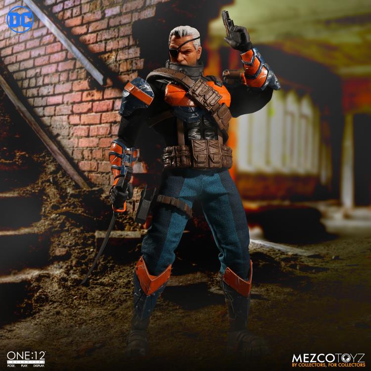 MEZCO TOYZ ONE:12 DC DEATHSTROKE – Cards and Comics Central