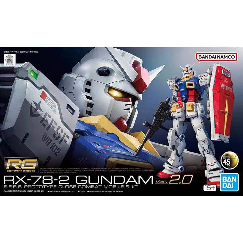 BANDAI Spirits Hobby RG RX-78-2 Gundam Ver.2.0 - Canada Computers