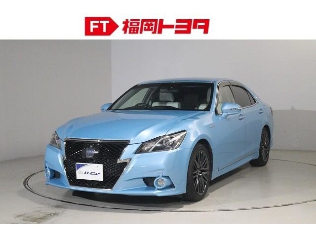 クラウンアスリート・ブルー(青)の中古車を探す【カーセンサー】