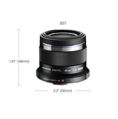 Buy M.Zuiko Digital 45mm F1.8 From OM SYSTEM Canada