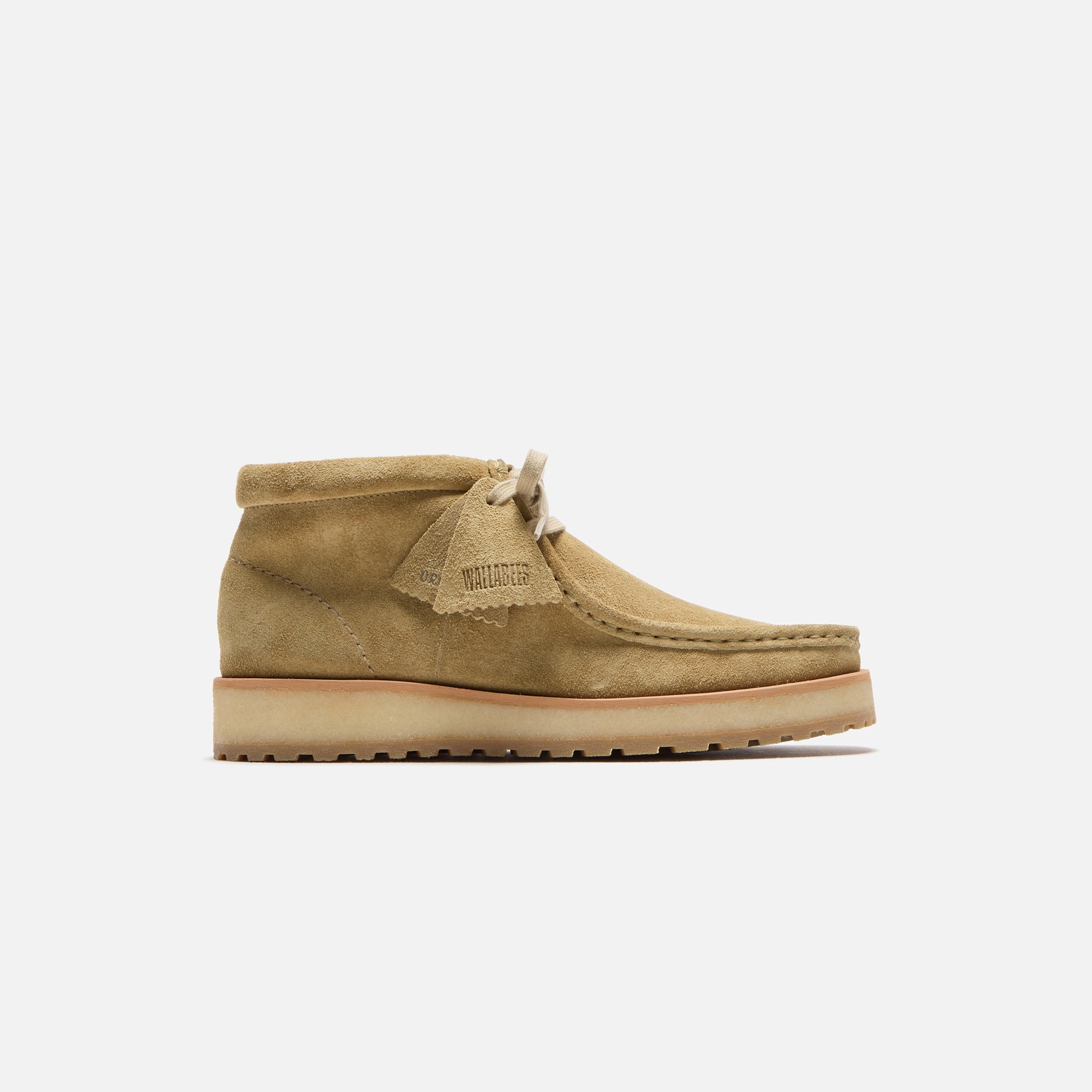 Clarks Wallabee Scout - Dark Sand Suede – Kith Canada