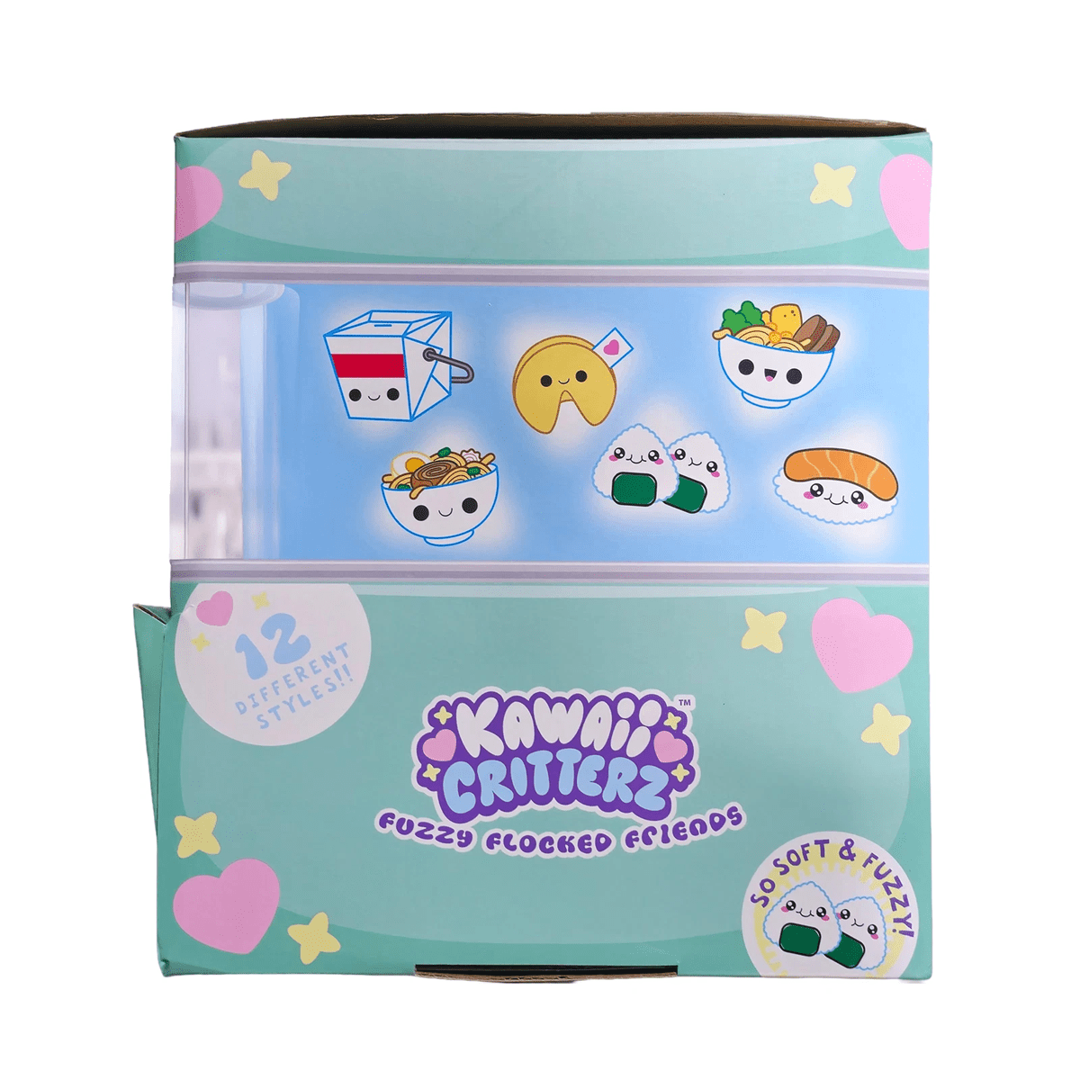 Kawaii Critterz Flocked Sushi & Ramen Collection One Blind Bag