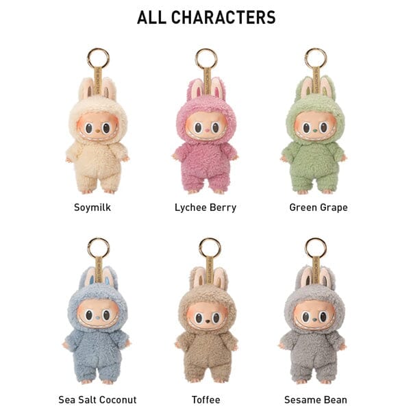 Pop Mart x THE MONSTERS: Exciting Macaron Series Plush Keyring