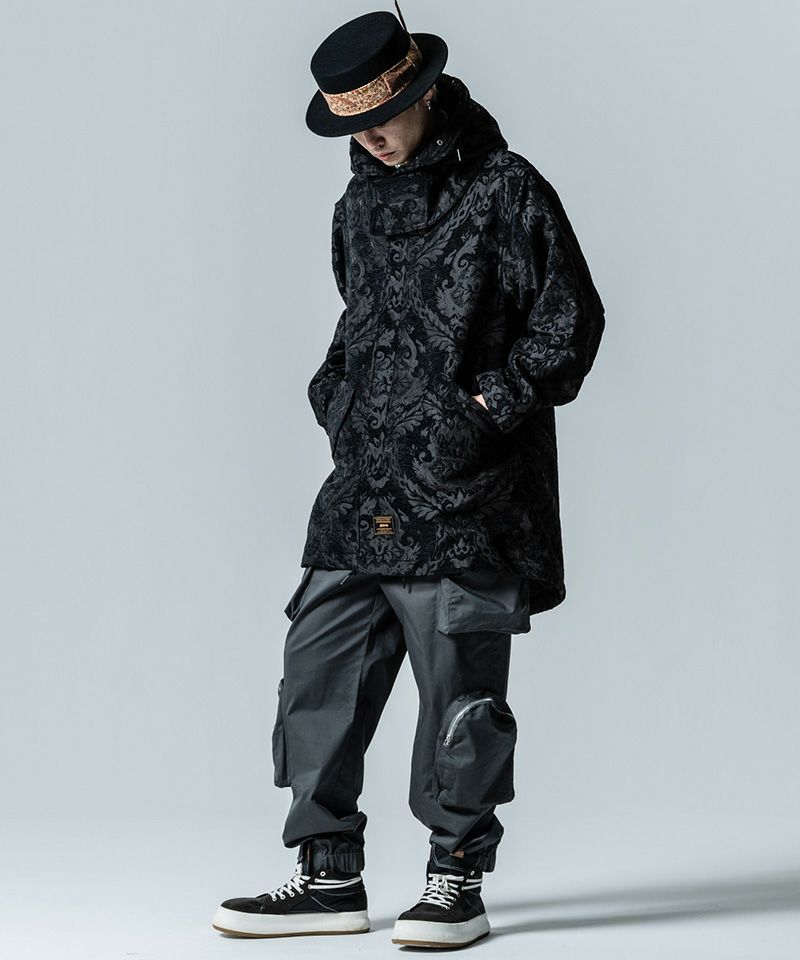 glamb(グラム)】High Neck Mods Coat ハイネックモッズコート(GB0324