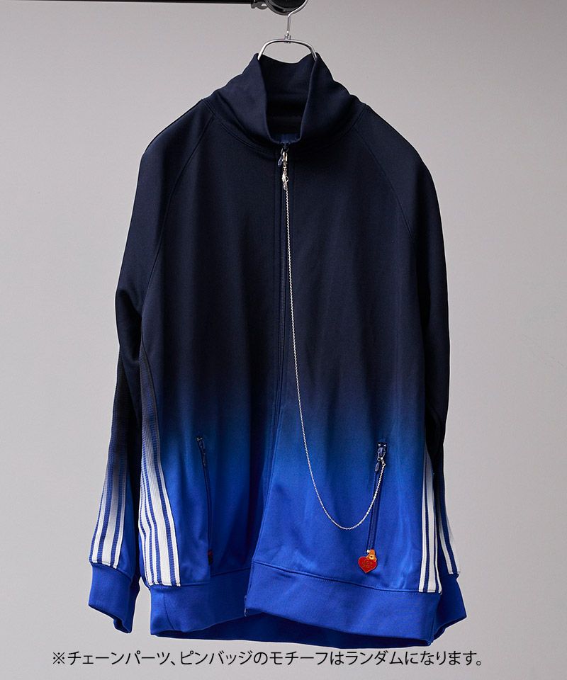 50%OFF【BODYSONG.(ボディソング)】GRADIENT DYED TRACK JACKET 03