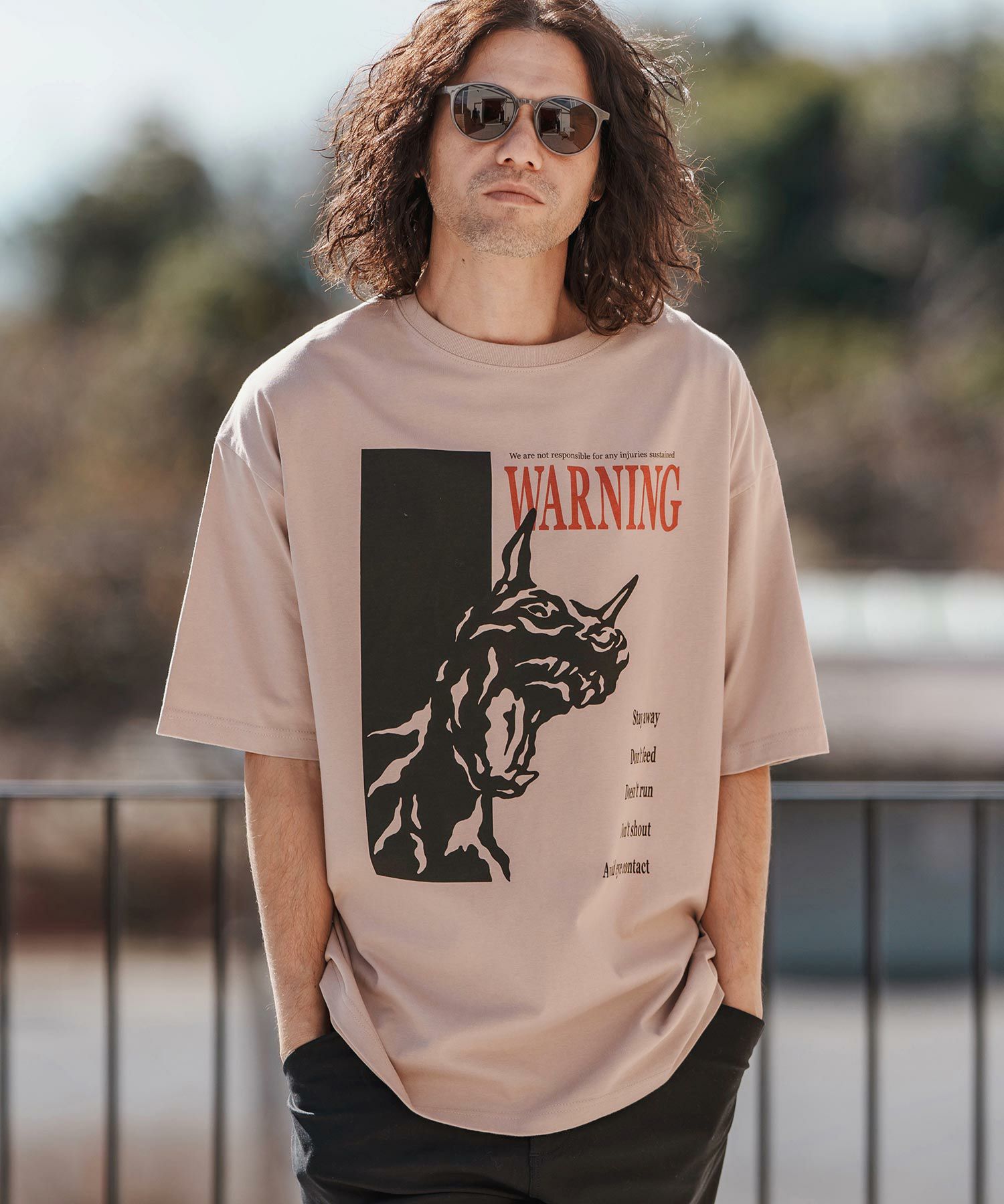 CAMBIO(カンビオ)】プリントT_VISUALIZE Tシャツ(CASD-154) | CAMBIO