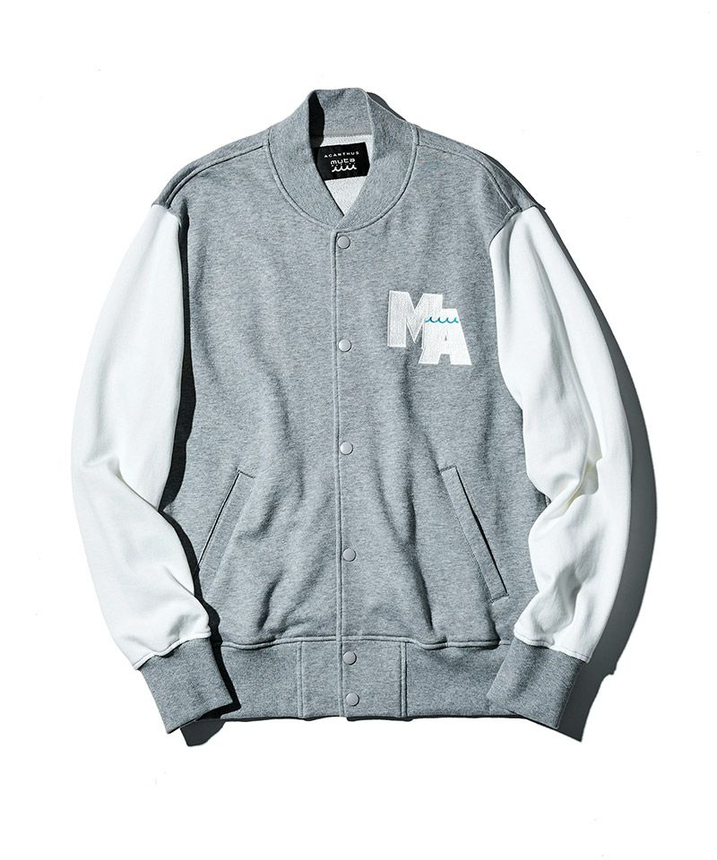 ACANTHUS(アカンサス)】muta Sweat Varsity Jacket スタジャン(MA2407