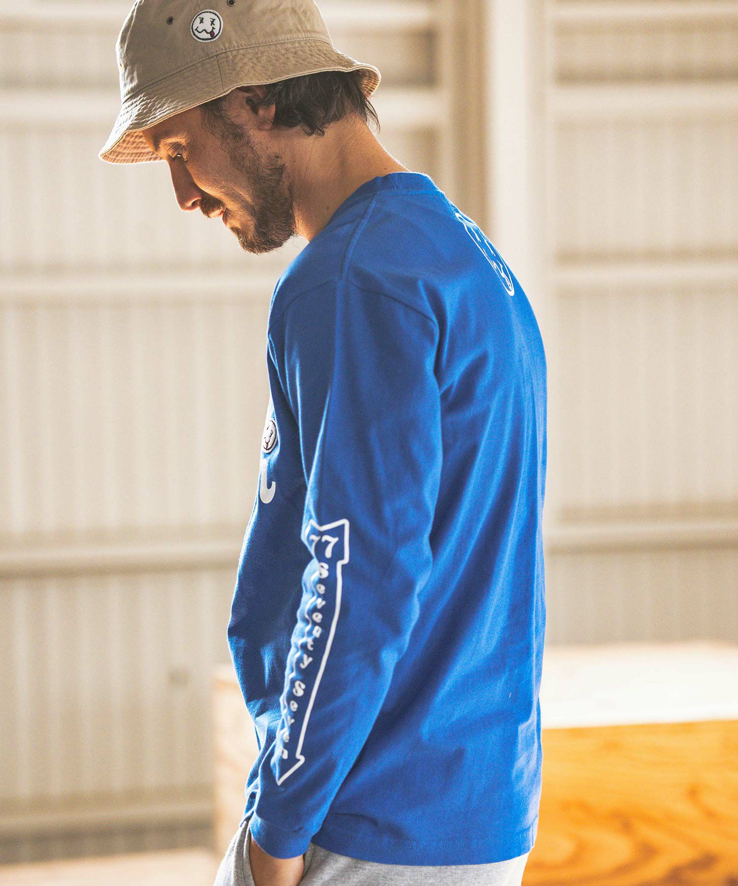 50%OFF【seventy seven(セブンティセブン)】heavy onz L-S t-shirts