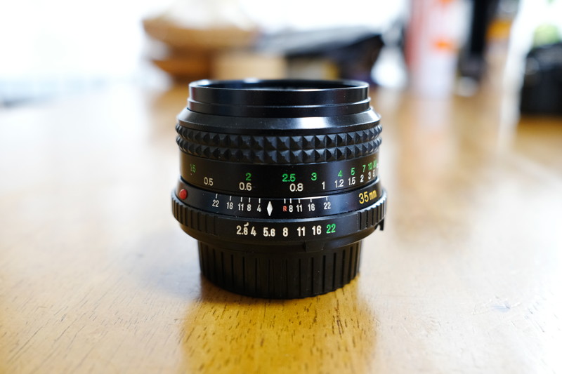 中古カメラ市でMINOLTA MD W.ROKKOR 35mm F2.8を買った – カメトリ