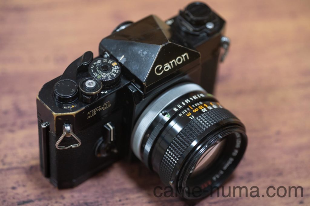 Canon FD 50mm F1.4 S.S.C. 高コントラストで発色良好なオールドレンズ