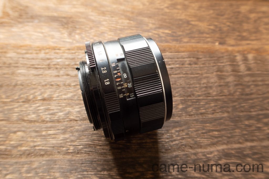Super-Takumar 55mm F1.8 後期型 S/N：4053176 はじめてのオールド
