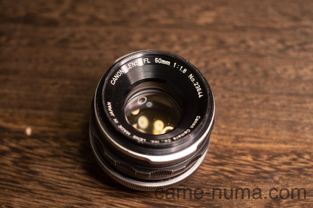 Canon FL50mm F1.8(前期型)、すごいぐるぐるボケが出るぞ〜: ジャンク