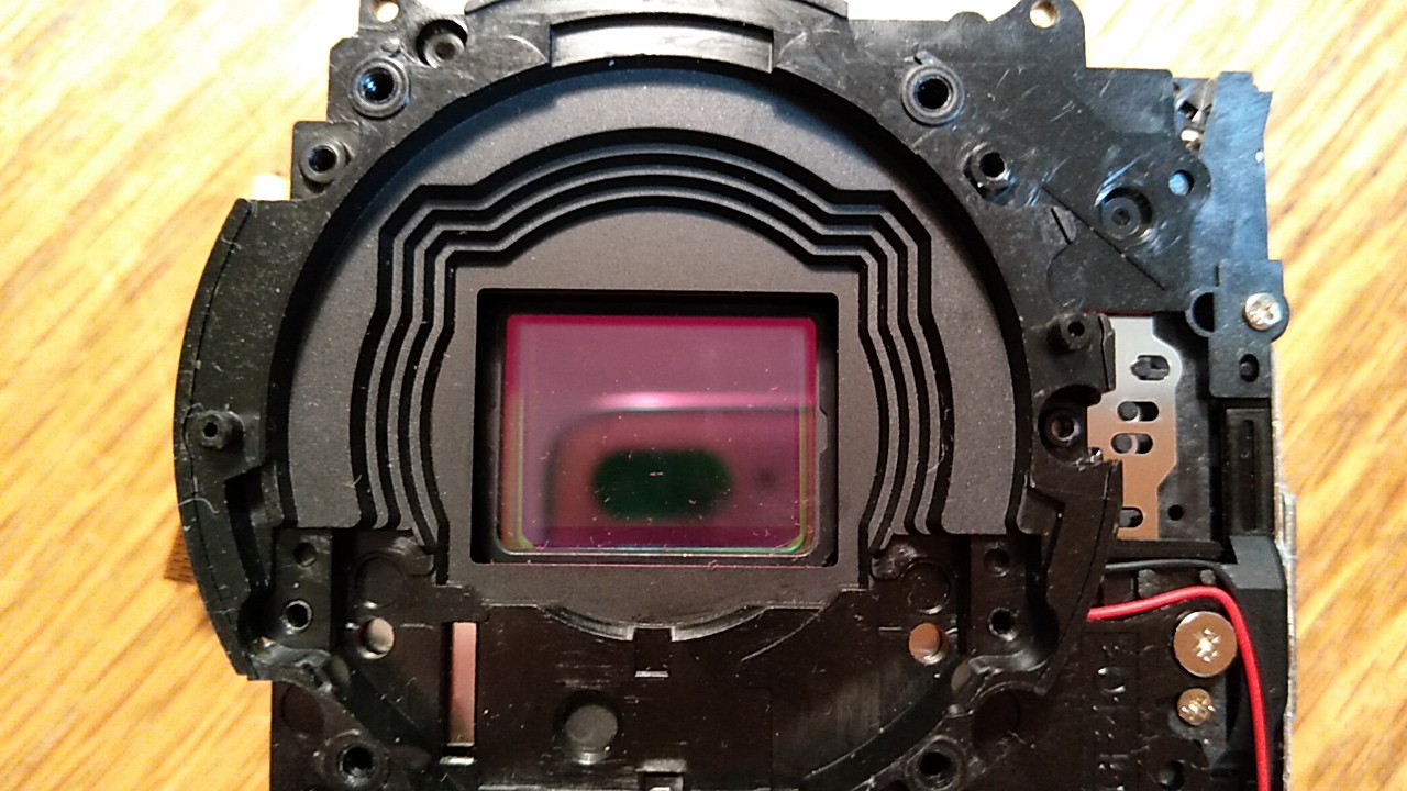 手ぶれ補正エラーが出たセンサーユニット【オリンパス：E-PM1