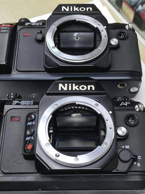 我楽多屋(中古カメラアクセサリーとジャンクカメラ): F-301とF-501