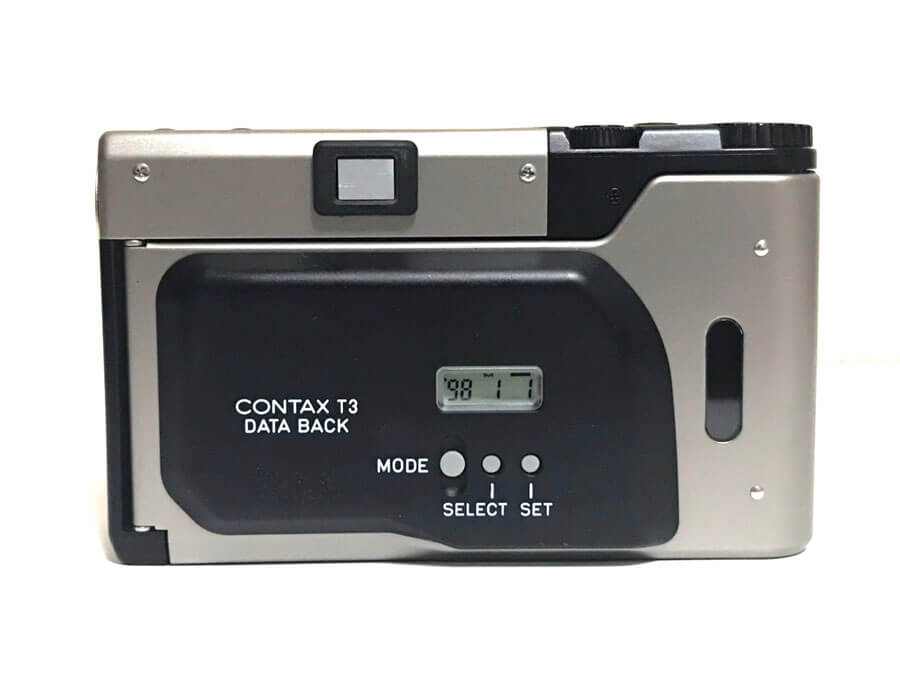 CONTAX T3︎ DATA BACKの電池の入れ方、着脱方法まとめ