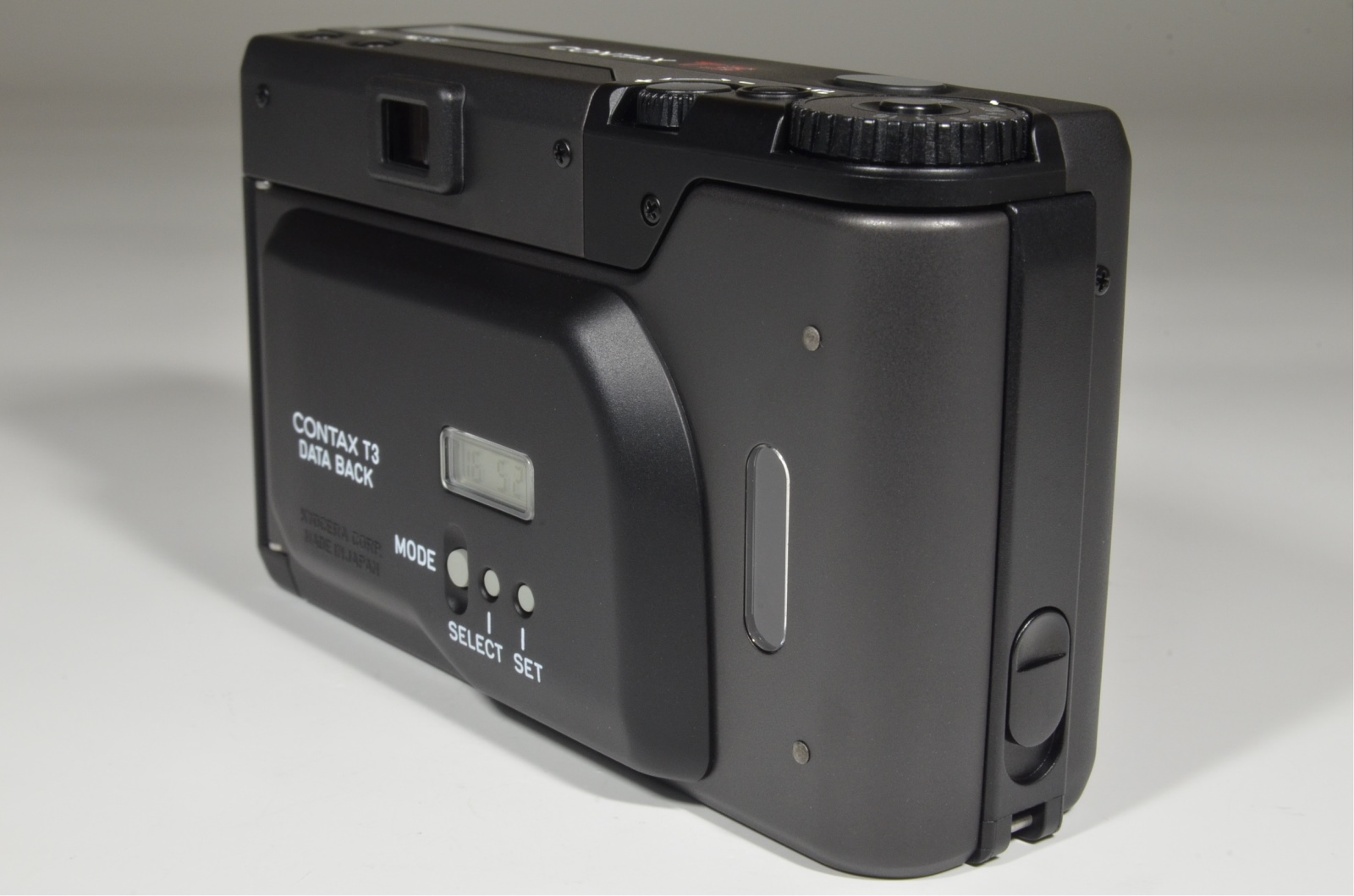 CONTAX T3 DATA BACK BLACK in boxed Point & Shoot 35mm Film Camera