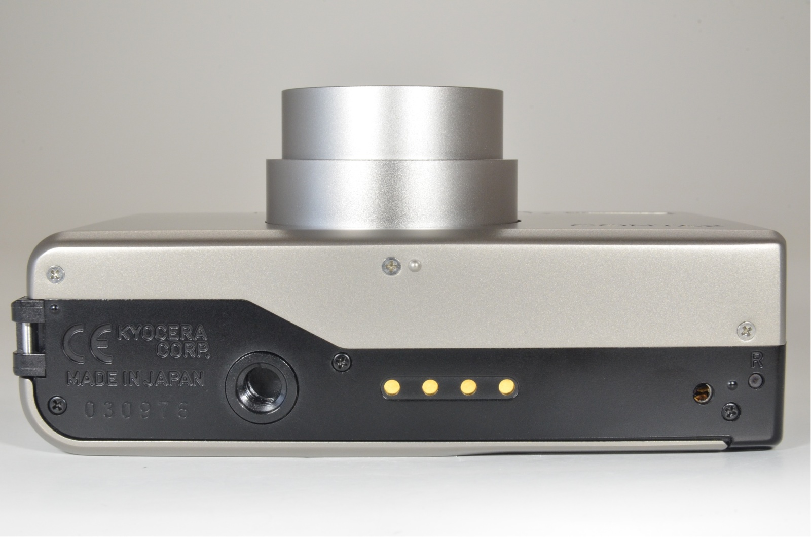 CONTAX T3 Silver 'double teeth' Point & Shoot 35mm Film Camera