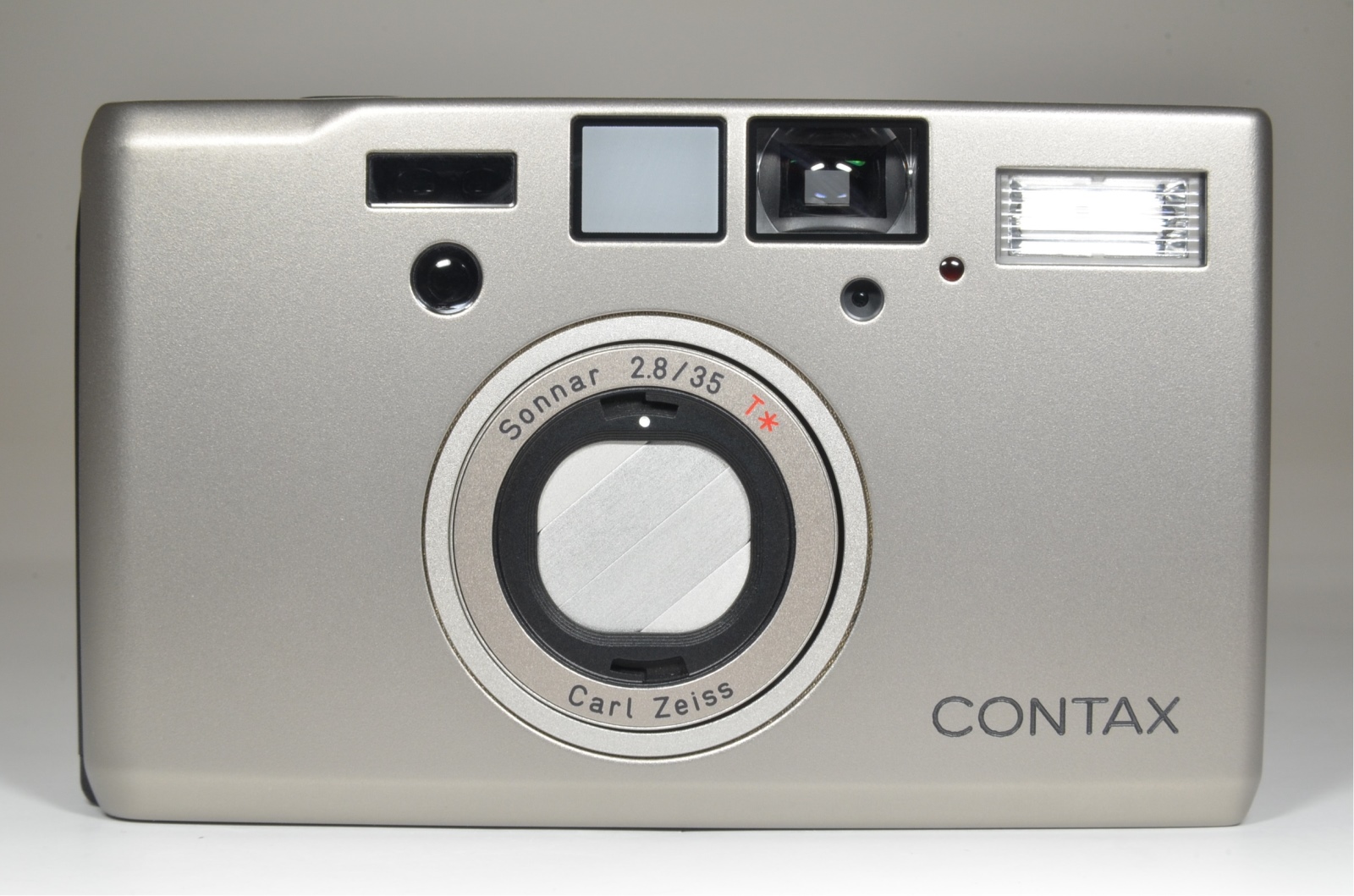 CONTAX T3 double teeth with HIRAI leather case P&S 35mm Film
