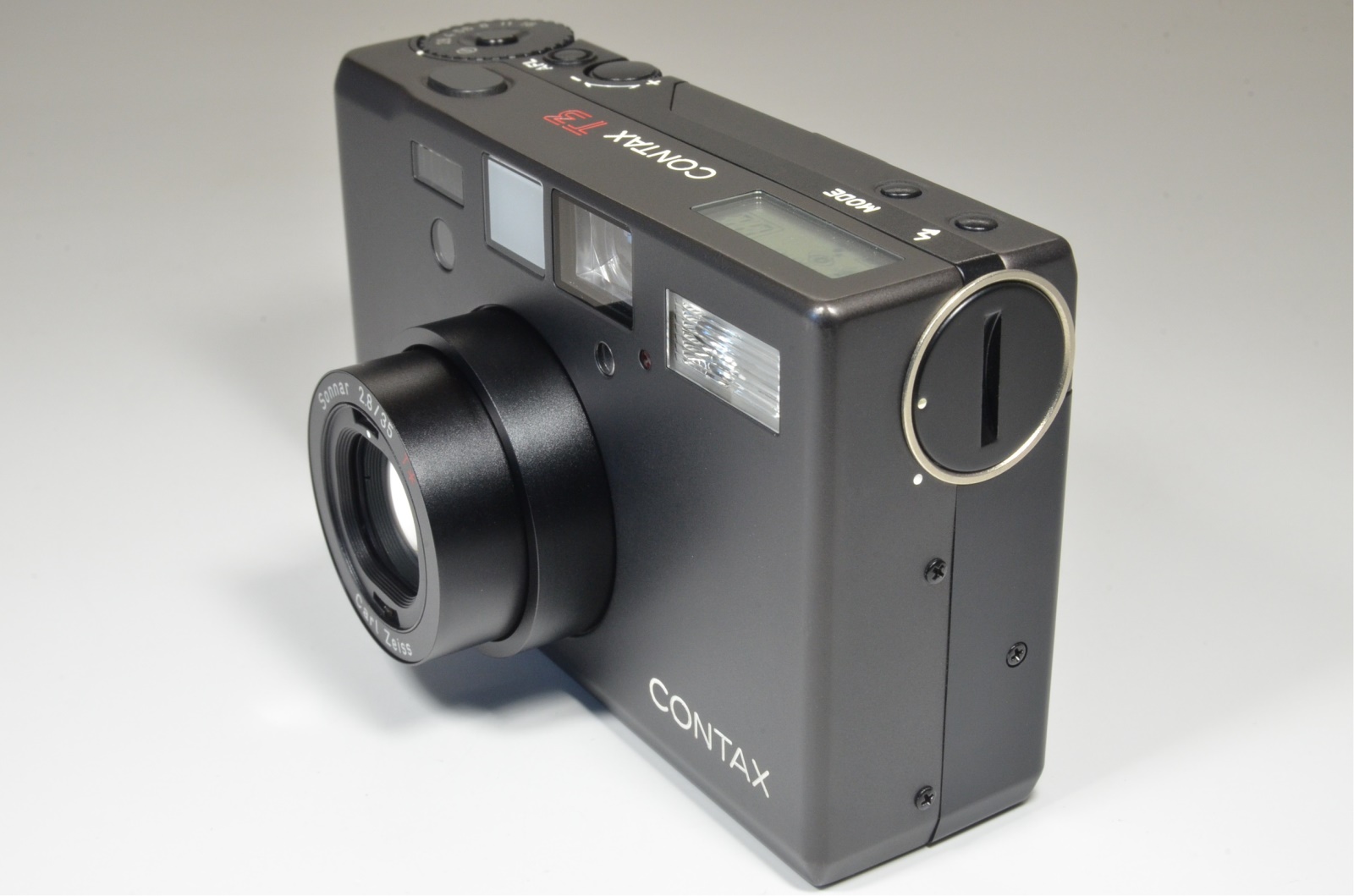 CONTAX T3 Black Data Back double teeth from Japan Film Tested