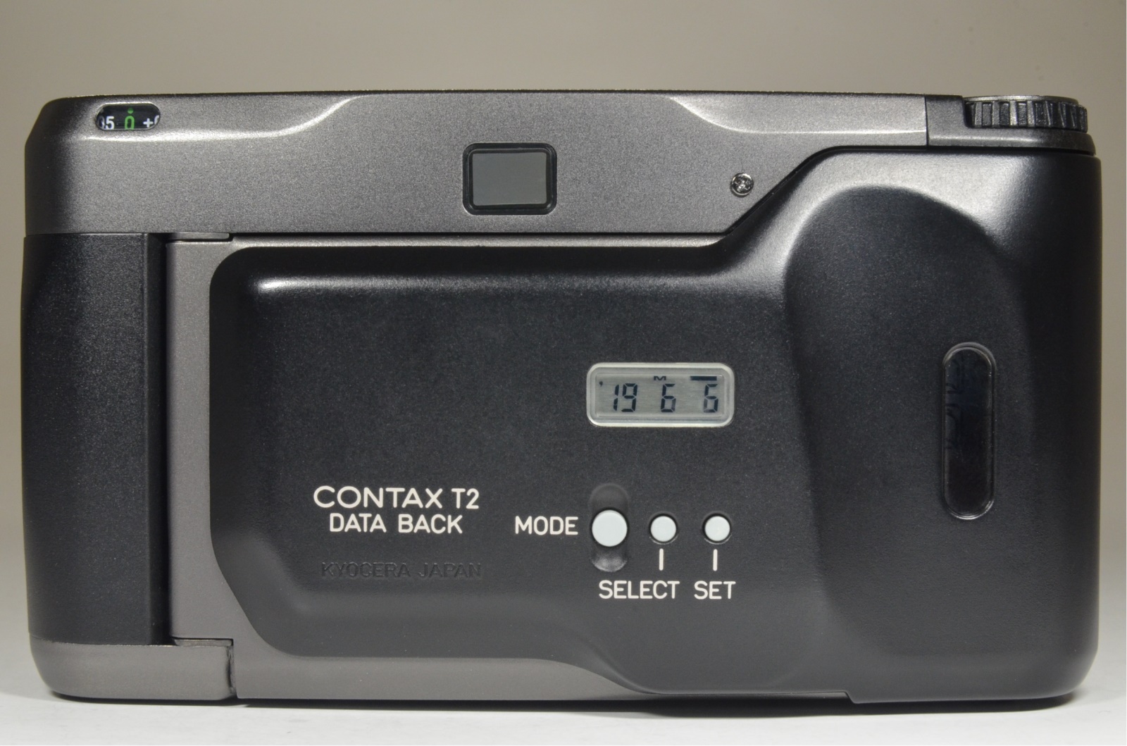 CONTAX T2 Titanium Black Data Back and Normal Back Panel Film