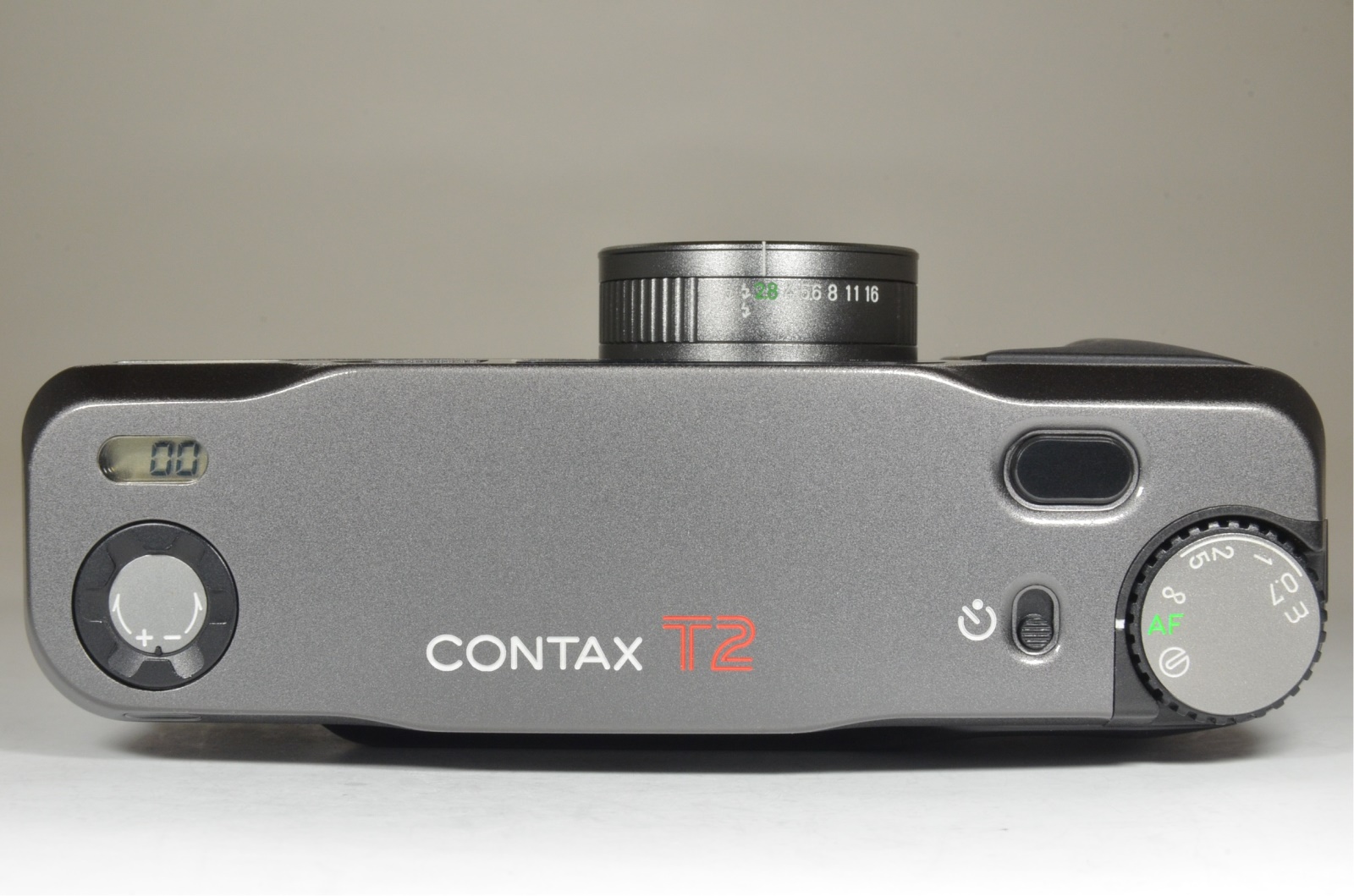 CONTAX T2 Titanium Black Data Back and Normal Back Panel Film