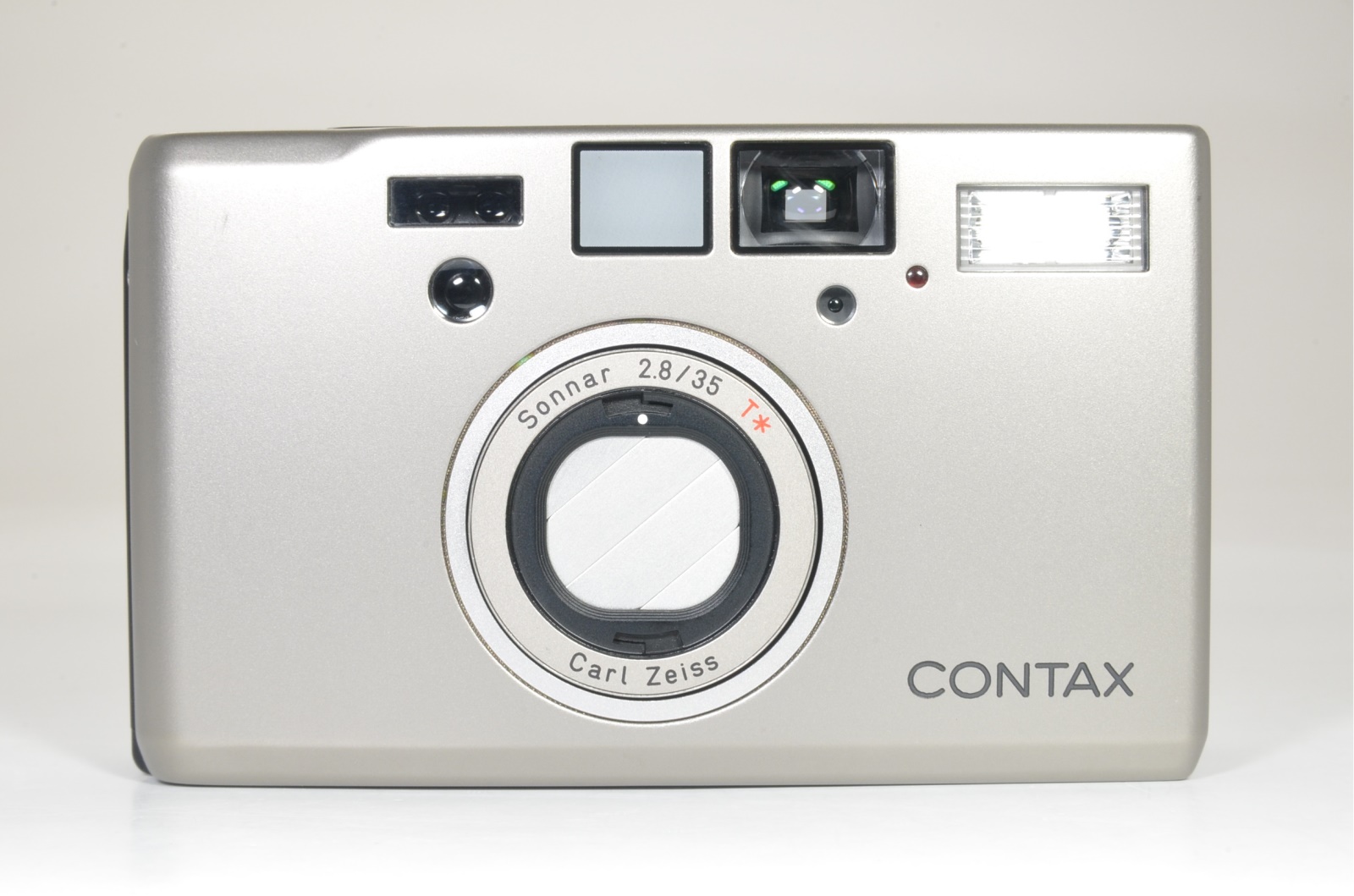 CONTAX T3 Silver 35mm film camera with CC-82 Case Overhauled