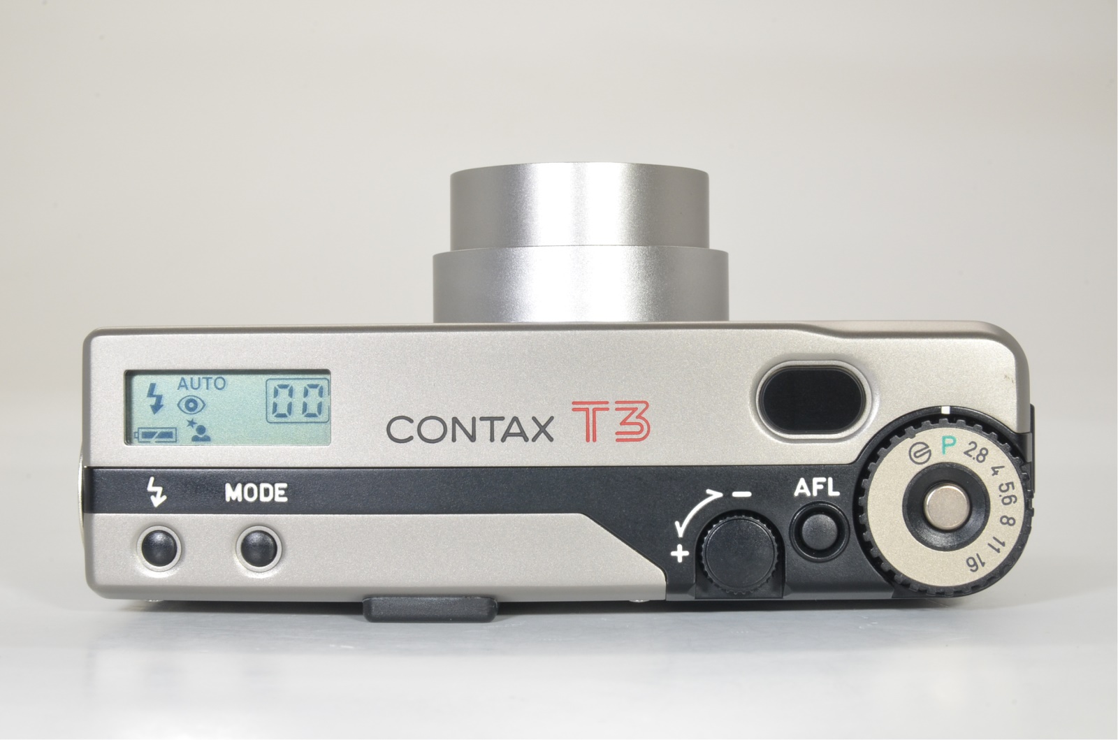 CONTAX T3 Silver 35mm film camera with CC-82 Case Overhauled