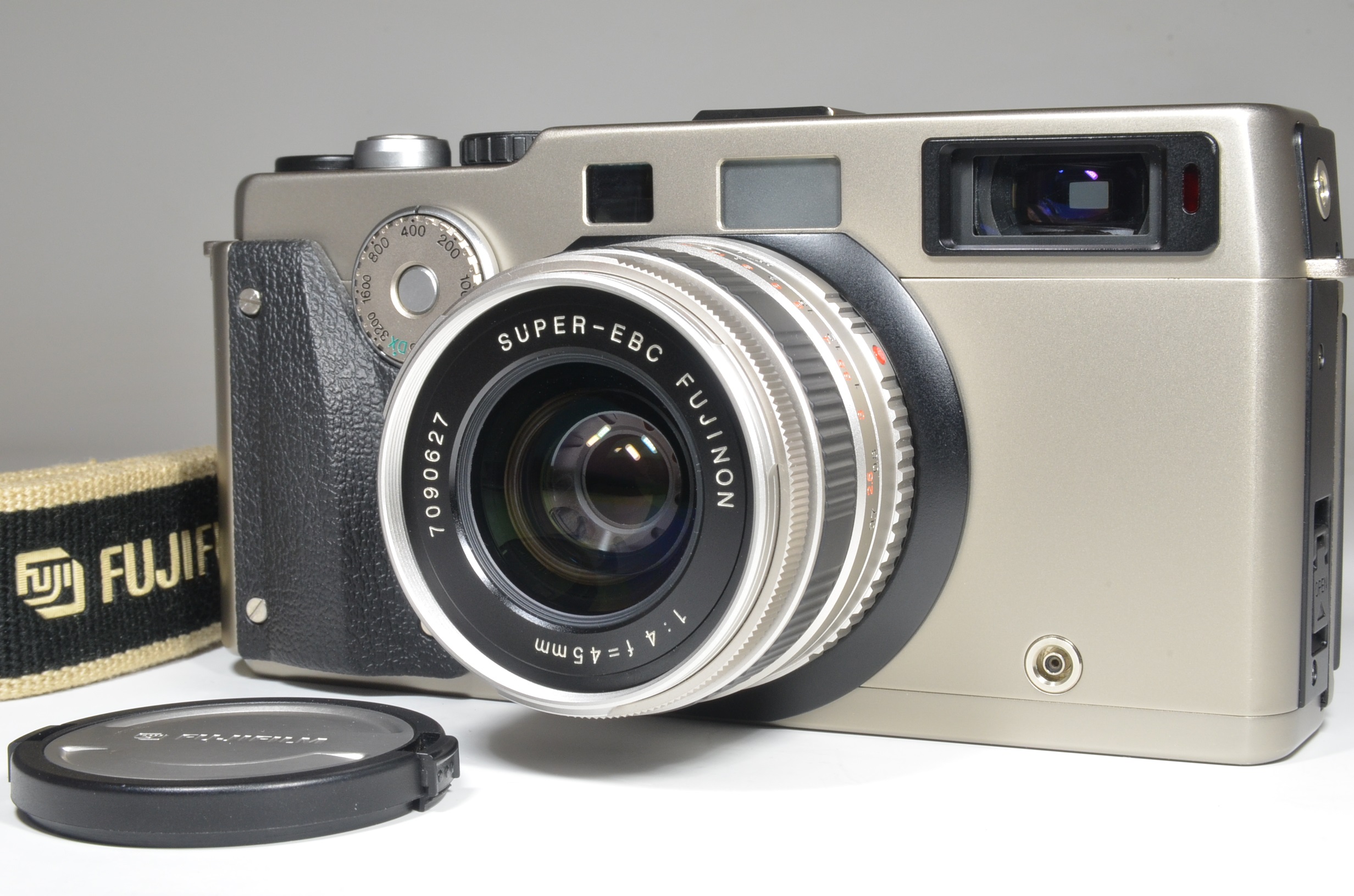 Fujifilm TX-1 35mm film camera with Fujinon SUPER-EBC 45mm f4