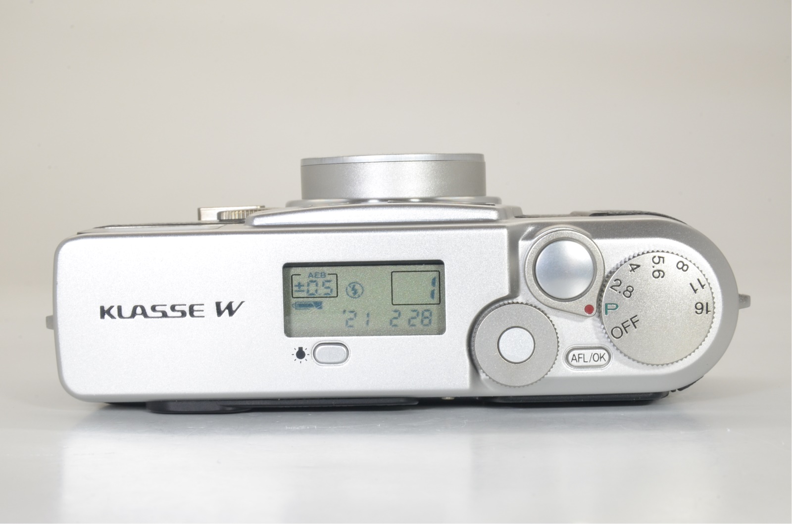 Fuji Fujifilm KLASSE W Silver 28mm f2.8 film camera from Japan