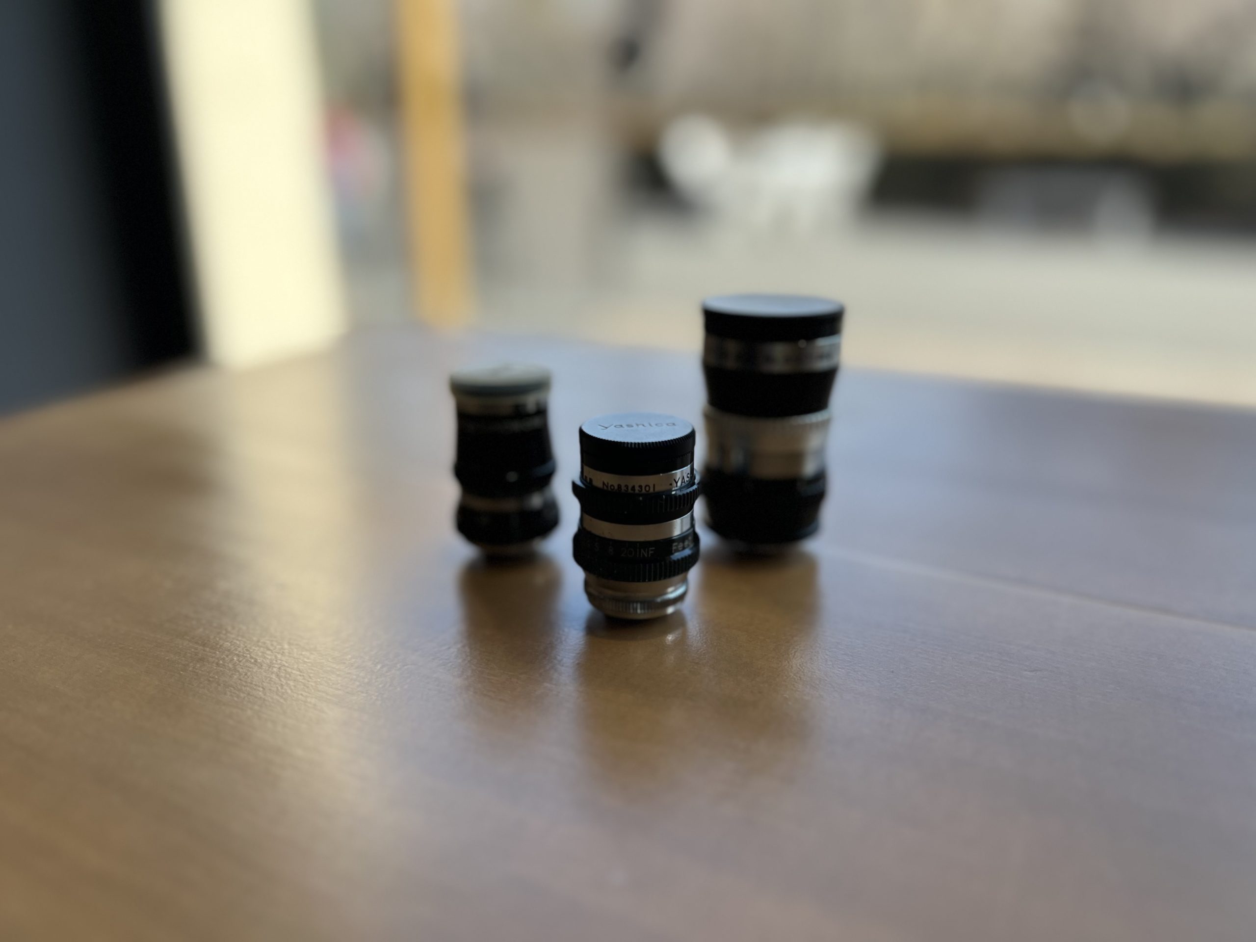 レア 滲みレンズ ダルメーヤー 38mm F4 C-マウント シネレンズ レア