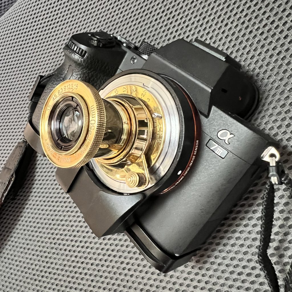 よく写る”金に輝く”縁起モノ！？Leitz Elmar 50mm f3.5 Fake（エルマー