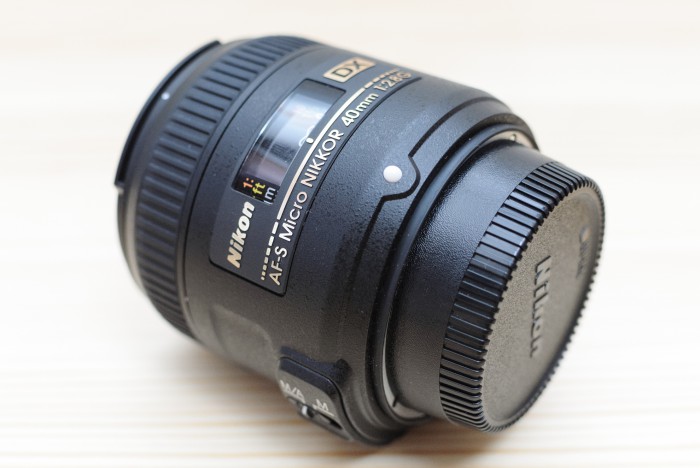 ニコン『AF-S DX Micro NIKKOR 40mm f/2.8G』 レンズレビュー。外観