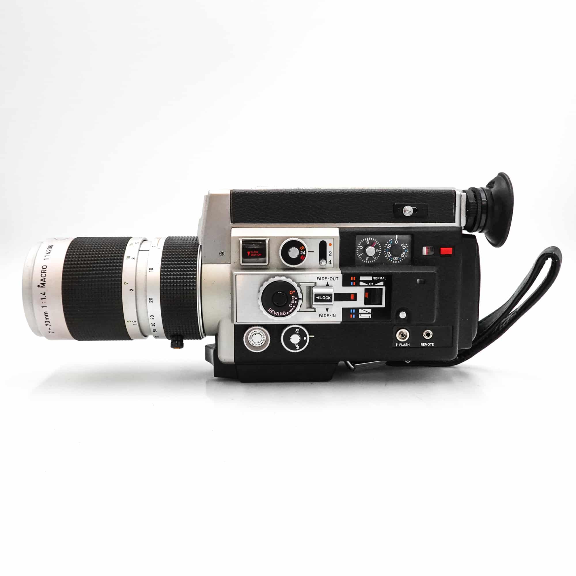 Canon 1014 Auto Zoom Electronic Super 8 Camera - CameraCrate.com