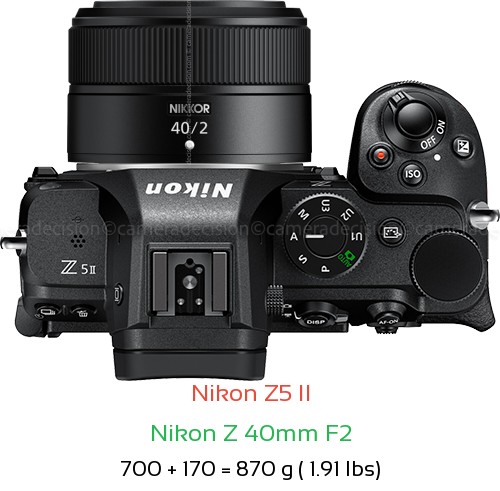 Nikon Z5 II Camera and Nikon Z 40mm F2 Lens
