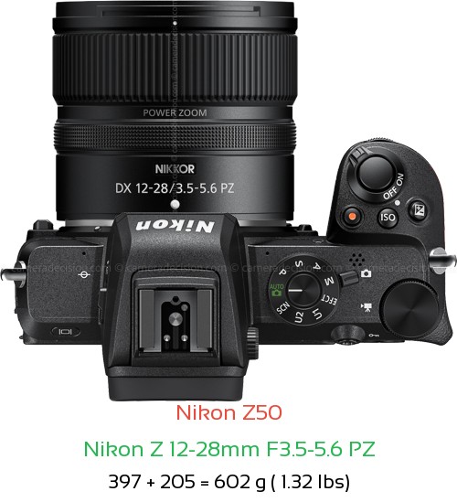 Nikon Z50 Camera and Nikon Z 12-28mm F3.5-5.6 PZ Lens