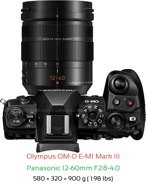 Olympus E-M1 III Camera and Panasonic 12-60mm F2.8-4.0 Lens