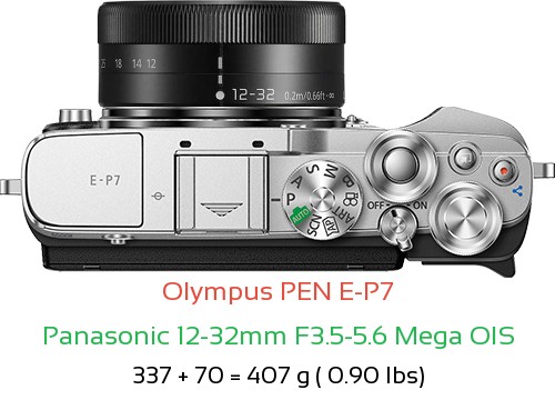 Olympus E-P7 Camera and Panasonic 12-32mm F3.5-5.6 Mega OIS Lens