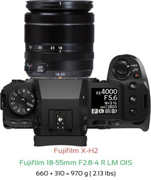 Fujifilm X-H2 Camera and Fujifilm XF 23mm F1.4 R LM WR Lens