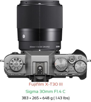 Fujifilm X-T30 III Camera and Fujifilm 35mm F1.4 R Lens