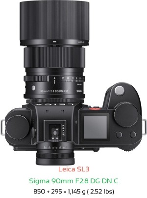 Leica SL3 Camera and Sigma 35mm F2 DG DN Lens