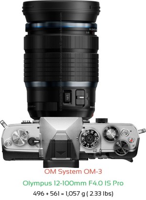 OM System OM-3 Camera and Olympus ED 12-45mm F4 Pro Lens
