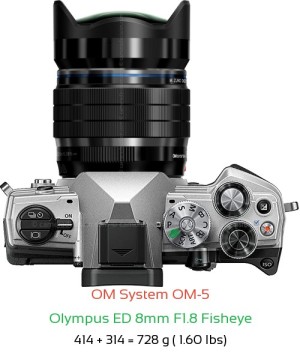 OM System OM-5 Camera and Olympus ED 8-25mm F4 Pro Lens