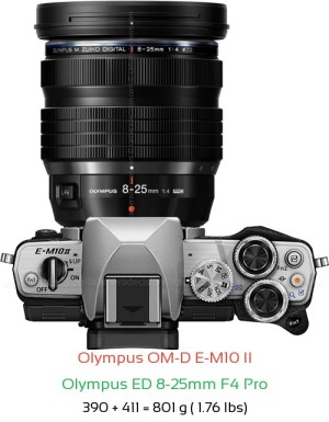Olympus E-M10 II Camera and Panasonic 10-25mm F1.7 Lens