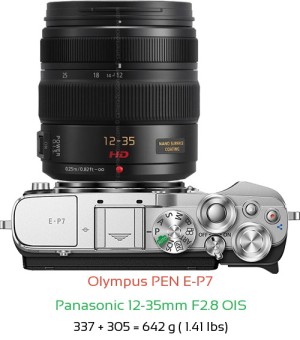 Olympus E-P7 Camera and Panasonic 12-32mm F3.5-5.6 Mega OIS Lens