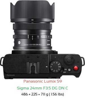 Panasonic S9 Camera and Sigma 45mm F2.8 DG DN C Lens