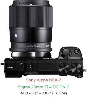 Sony NEX-7 Camera and Sony E 16mm F2.8 Pancake Lens