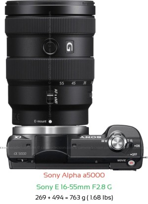 Sony a5000 Camera and Sony E 18-55mm F3.5-5.6 OSS Lens
