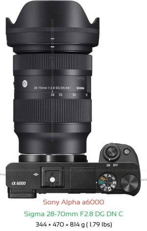 Sony A6000 Camera and Sony FE 28-70mm F3.5-5.6 Lens